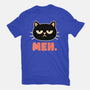 Meh Cat-Womens-Fitted-Tee-fanfreak1