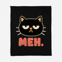 Meh Cat-None-Fleece-Blanket-fanfreak1