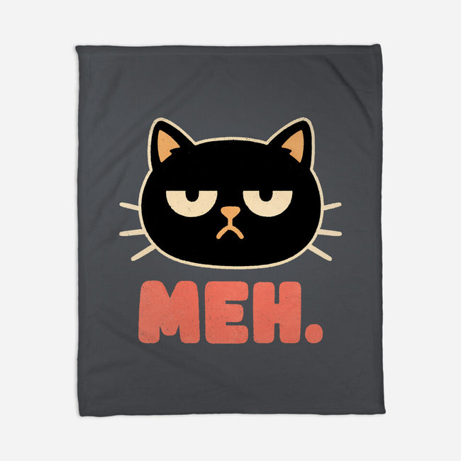 Meh Cat-None-Fleece-Blanket-fanfreak1