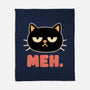 Meh Cat-None-Fleece-Blanket-fanfreak1