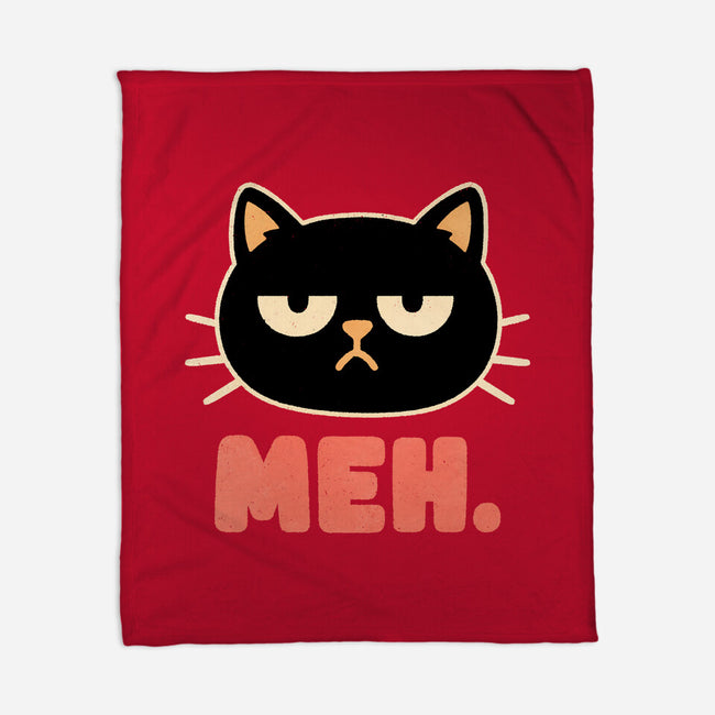 Meh Cat-None-Fleece-Blanket-fanfreak1