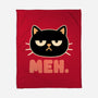 Meh Cat-None-Fleece-Blanket-fanfreak1