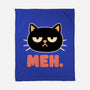 Meh Cat-None-Fleece-Blanket-fanfreak1