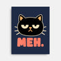 Meh Cat-None-Stretched-Canvas-fanfreak1