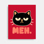 Meh Cat-None-Stretched-Canvas-fanfreak1