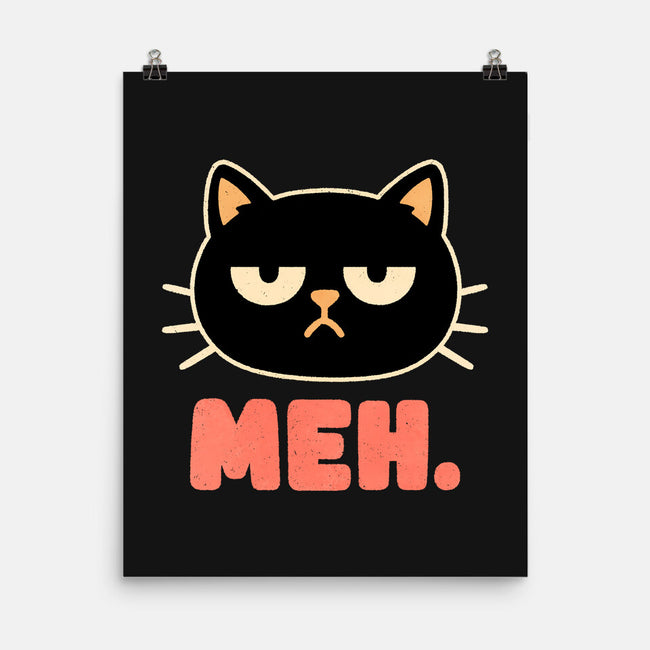 Meh Cat-None-Matte-Poster-fanfreak1