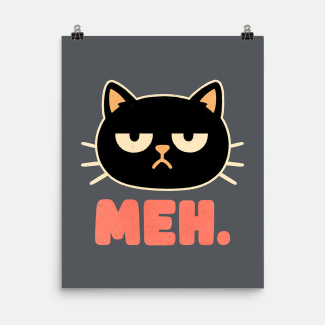 Meh Cat-None-Matte-Poster-fanfreak1
