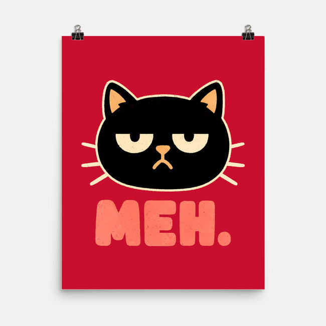 Meh Cat-None-Matte-Poster-fanfreak1