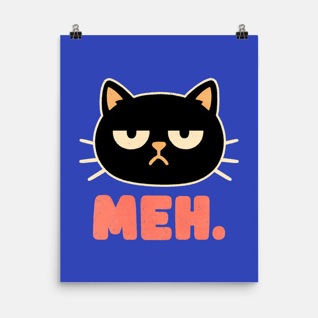 Meh Cat-None-Matte-Poster-fanfreak1