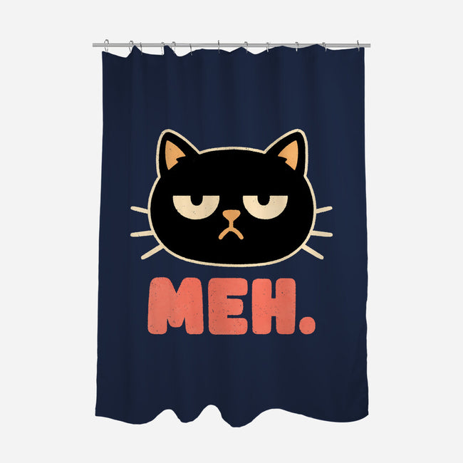 Meh Cat-None-Polyester-Shower Curtain-fanfreak1