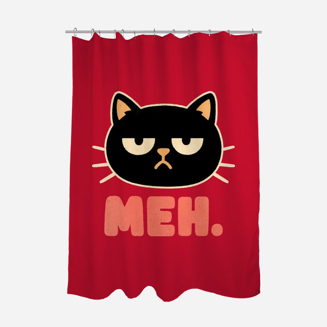 Meh Cat-None-Polyester-Shower Curtain-fanfreak1