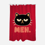 Meh Cat-None-Polyester-Shower Curtain-fanfreak1