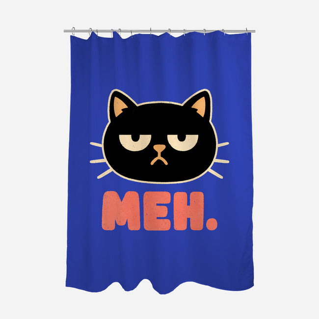Meh Cat-None-Polyester-Shower Curtain-fanfreak1