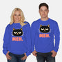 Meh Cat-Unisex-Crew Neck-Sweatshirt-fanfreak1