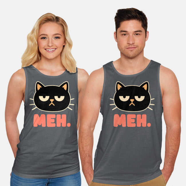 Meh Cat-Unisex-Basic-Tank-fanfreak1