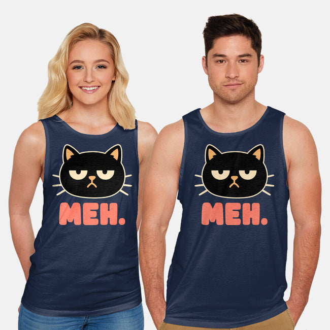 Meh Cat-Unisex-Basic-Tank-fanfreak1