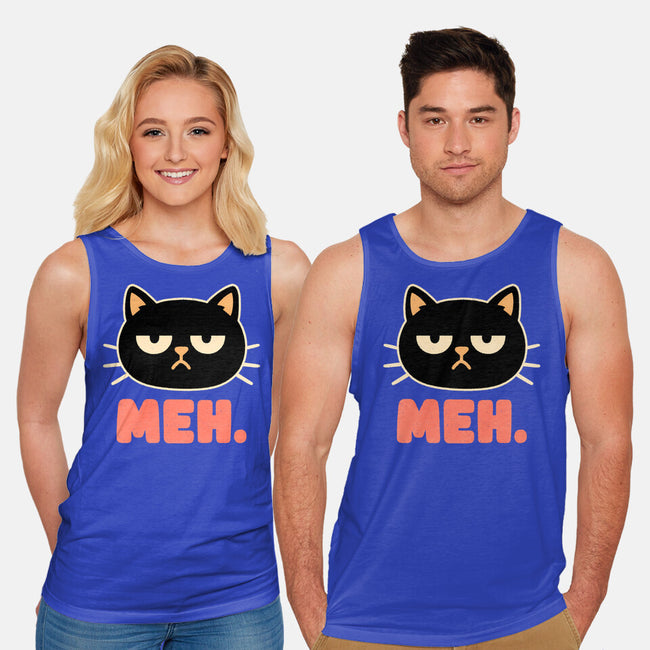 Meh Cat-Unisex-Basic-Tank-fanfreak1