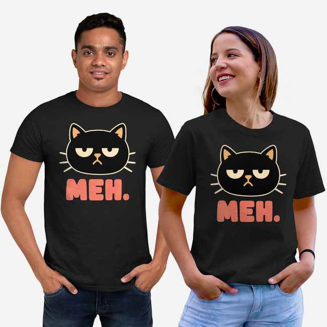 Meh Cat-Unisex-Basic-Tee-fanfreak1