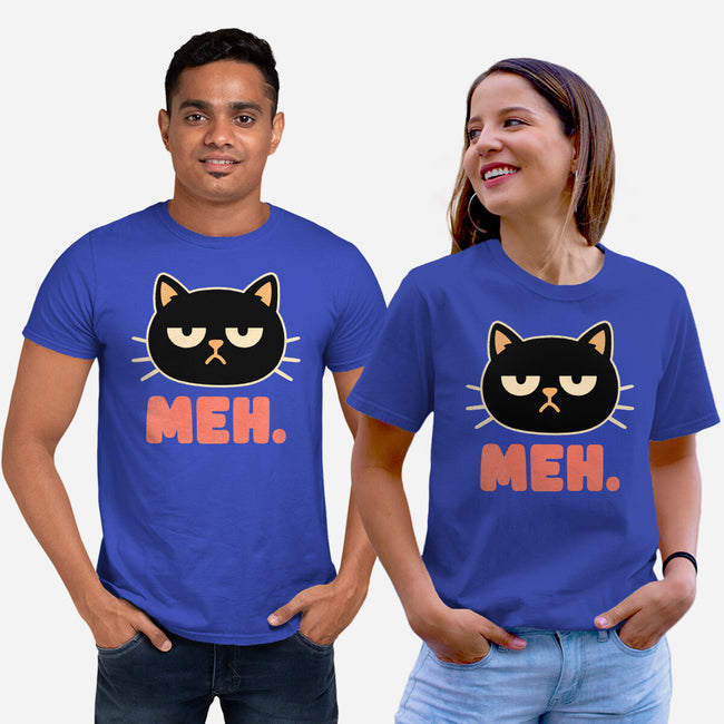 Meh Cat-Unisex-Basic-Tee-fanfreak1