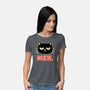 Meh Cat-Womens-Basic-Tee-fanfreak1