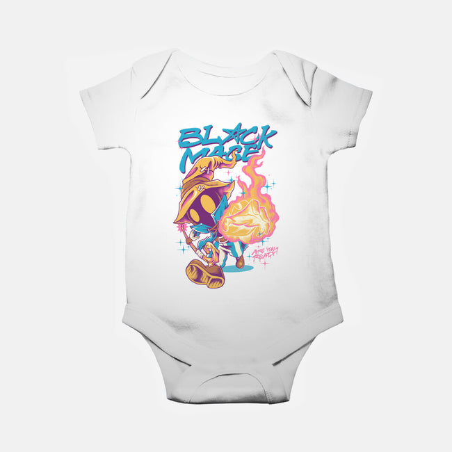 Darkness Mage Fire-Baby-Basic-Onesie-spoilerinc