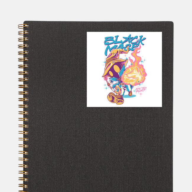 Darkness Mage Fire-None-Glossy-Sticker-spoilerinc