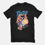 Darkness Mage Fire-Womens-Fitted-Tee-spoilerinc