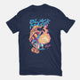 Darkness Mage Fire-Womens-Fitted-Tee-spoilerinc