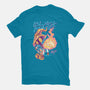 Darkness Mage Fire-Womens-Fitted-Tee-spoilerinc