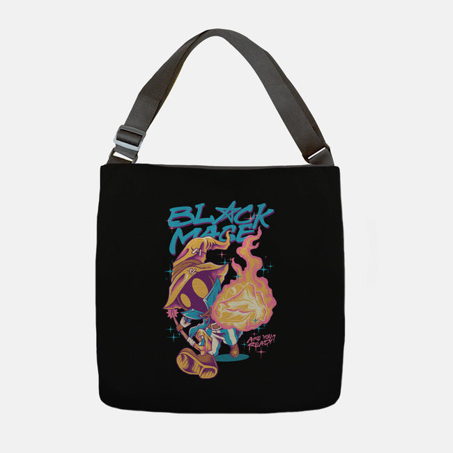 Darkness Mage Fire-None-Adjustable Tote-Bag-spoilerinc