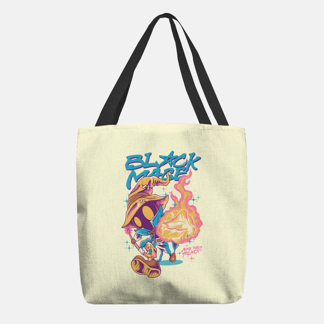 Darkness Mage Fire-None-Basic Tote-Bag-spoilerinc
