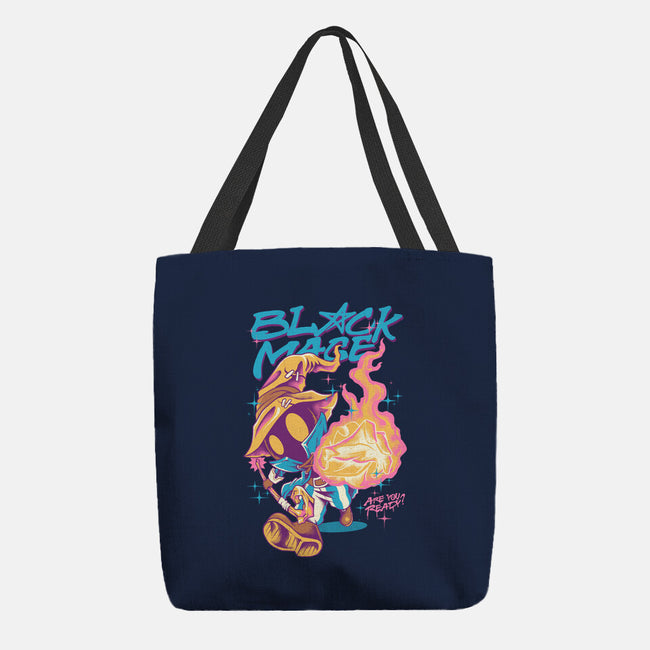 Darkness Mage Fire-None-Basic Tote-Bag-spoilerinc