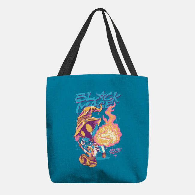 Darkness Mage Fire-None-Basic Tote-Bag-spoilerinc