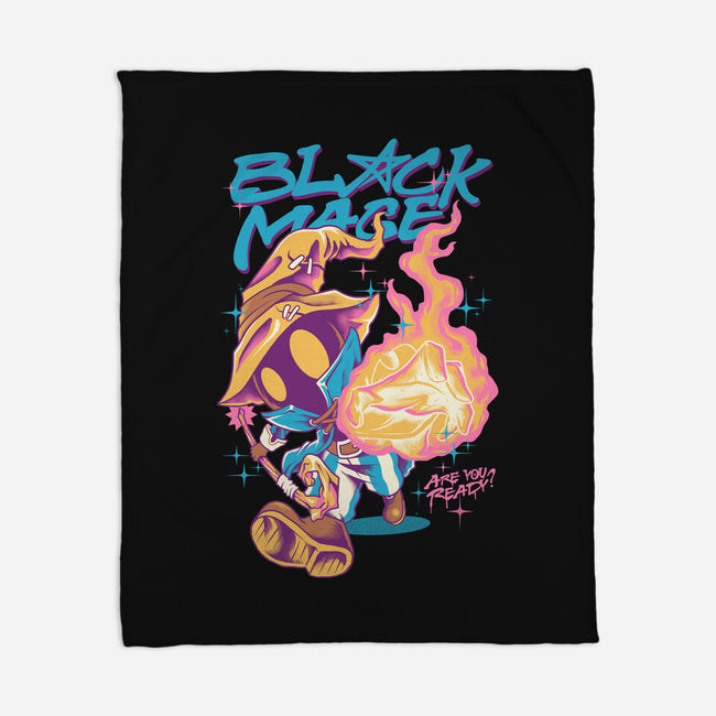 Darkness Mage Fire-None-Fleece-Blanket-spoilerinc
