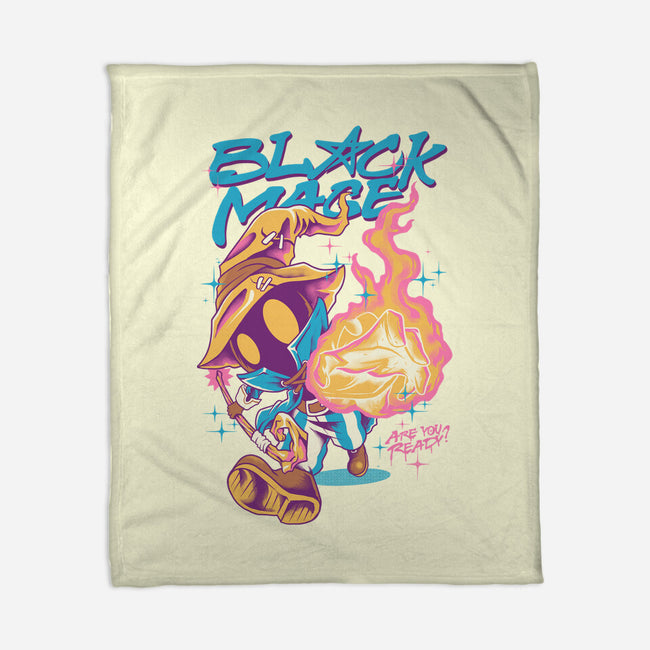 Darkness Mage Fire-None-Fleece-Blanket-spoilerinc