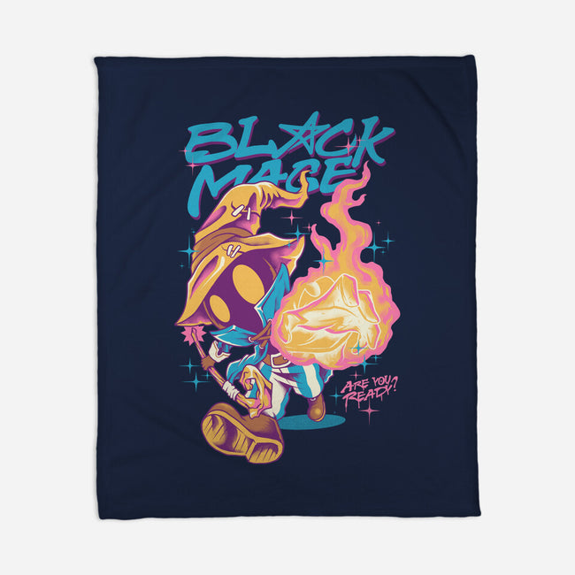Darkness Mage Fire-None-Fleece-Blanket-spoilerinc