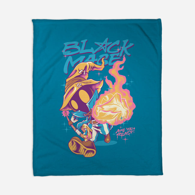 Darkness Mage Fire-None-Fleece-Blanket-spoilerinc
