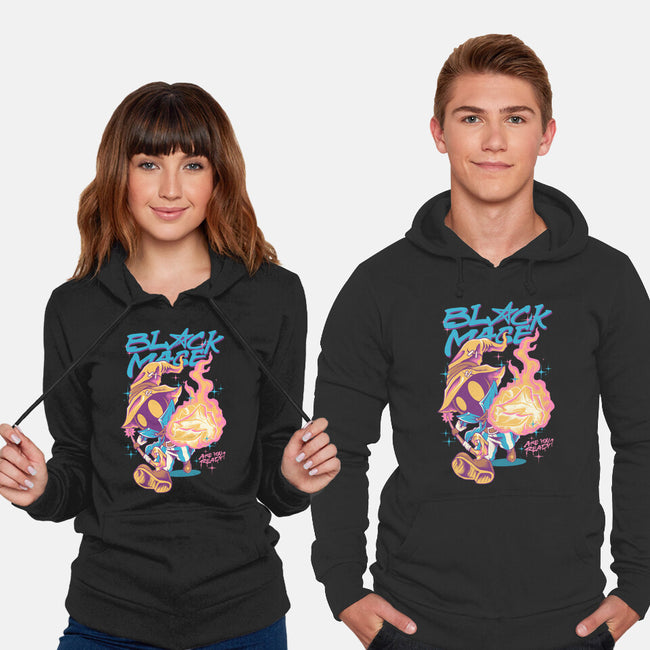 Darkness Mage Fire-Unisex-Pullover-Sweatshirt-spoilerinc