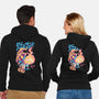 Darkness Mage Fire-Unisex-Zip-Up-Sweatshirt-spoilerinc