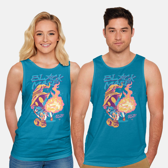 Darkness Mage Fire-Unisex-Basic-Tank-spoilerinc
