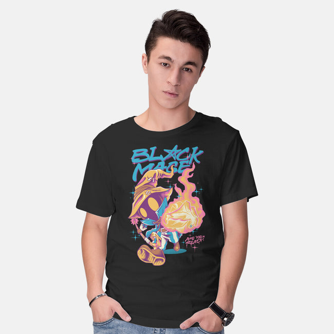 Darkness Mage Fire-Mens-Basic-Tee-spoilerinc