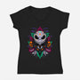 Beautiful Trick-Womens-V-Neck-Tee-spoilerinc
