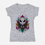Beautiful Trick-Womens-V-Neck-Tee-spoilerinc