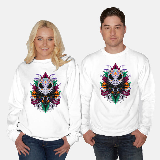 Beautiful Trick-Unisex-Crew Neck-Sweatshirt-spoilerinc