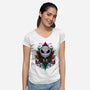Beautiful Trick-Womens-V-Neck-Tee-spoilerinc
