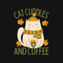 Cat Cuddles And Coffee-Unisex-Baseball-Tee-brunopires