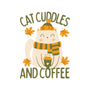 Cat Cuddles And Coffee-Unisex-Baseball-Tee-brunopires