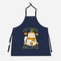 Cat Cuddles And Coffee-Unisex-Kitchen-Apron-brunopires