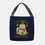 Cat Cuddles And Coffee-None-Adjustable Tote-Bag-brunopires