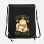Cat Cuddles And Coffee-None-Drawstring-Bag-brunopires